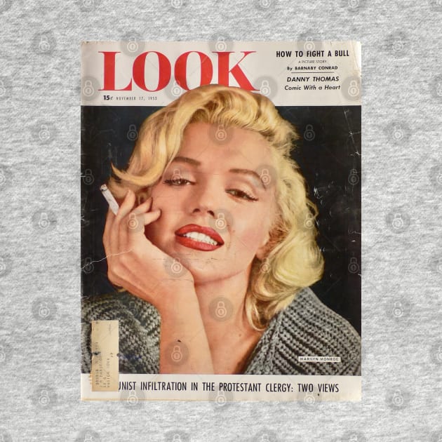 Marilyn Monroe Look Smoking by botokgetuk